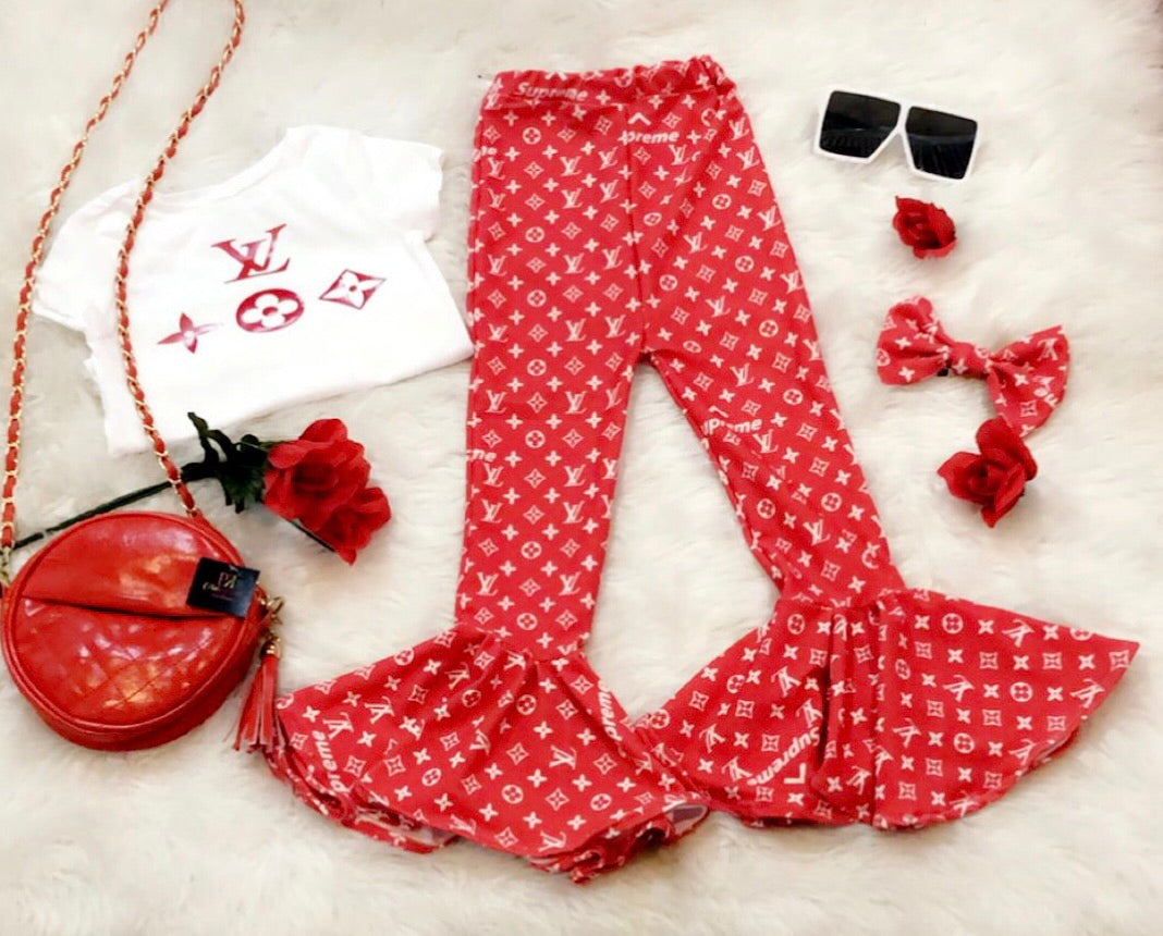 LV Red – Angelz Sleepwear